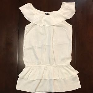 SOLD• Express Ruffle Detail Top